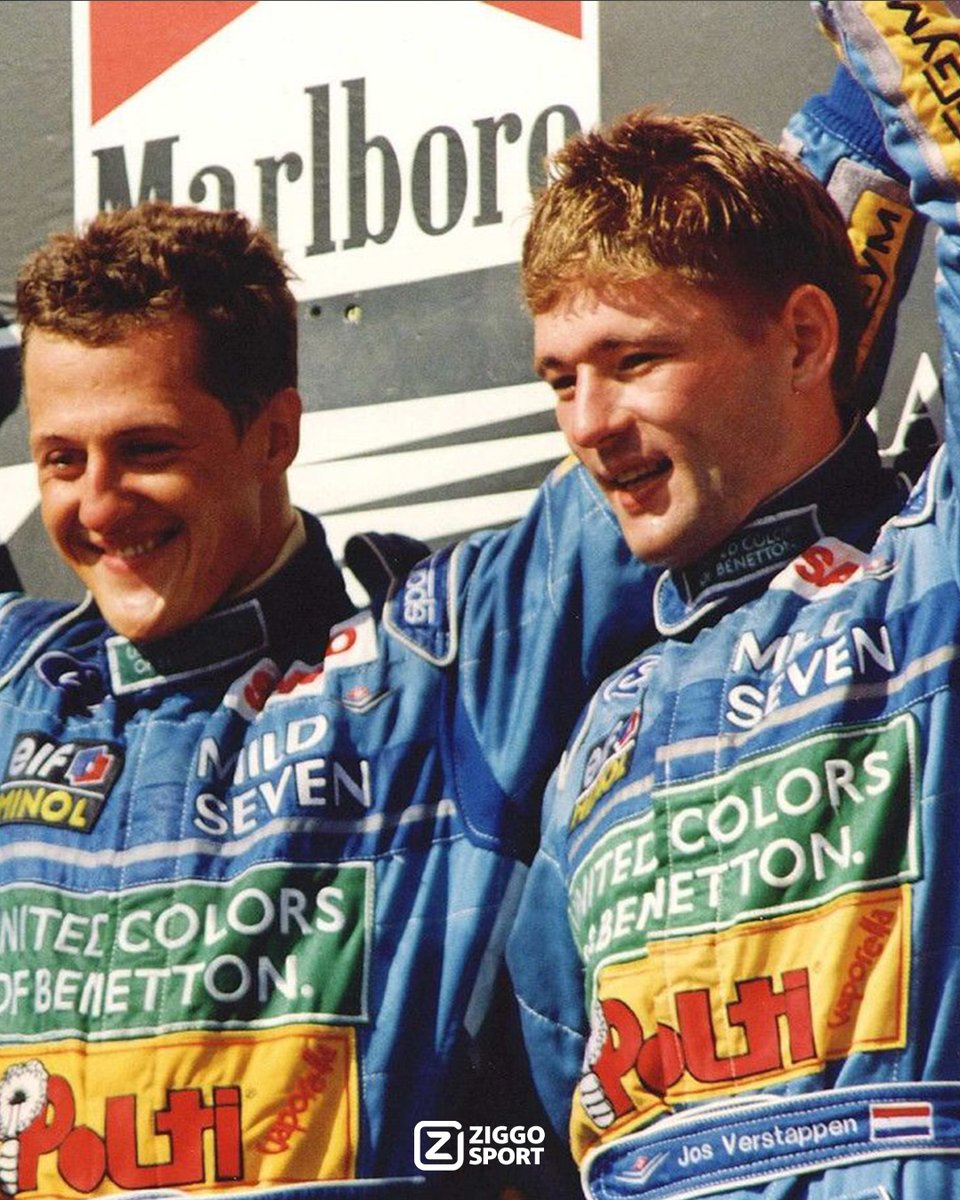 ZS_Racing's tweet photo. Jos Verstappen op de Hungaroring! 🤩🇭🇺
In 1994 wist papa Verstappen het podium te halen tijdens de GP van Hongarije 👏

Het was de enige keer dat Jos fysiek op het podium verscheen. Hij werd derde achter Schumacher en Damon Hill 🏎️

#ZiggoSport #F1 #HungarianGP 🇭🇺 https://t.co/K8fZjQV8ZH