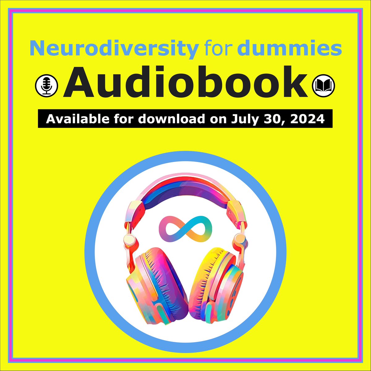 People have been asking, and I’m excitement to announce that #NeurodiversityForDummies will be available for download as an #audiobook on July 30, 2024. 🎉🎧📖

You can pre-order here: a.co/d/7c7NHfz

<a href="/ForDummies/">For Dummies</a>