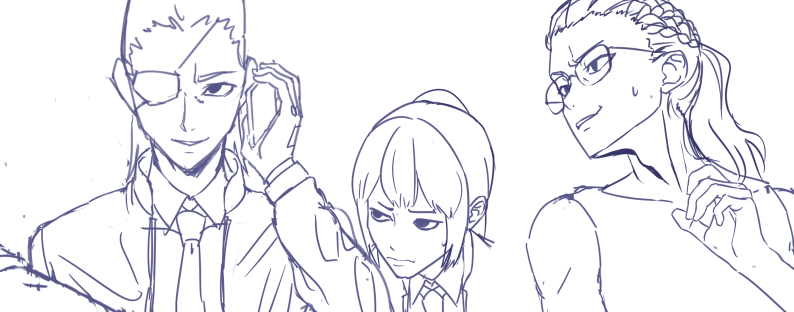 お絵描き進捗 