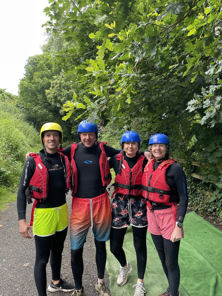 CathCooke18's tweet photo. Reflecting on last weekend’s research into outdoor experiences, maybe too much adrenaline for real #natureconnection but certainly moments of emotional high and making special memories https://t.co/R5WMARSLYc