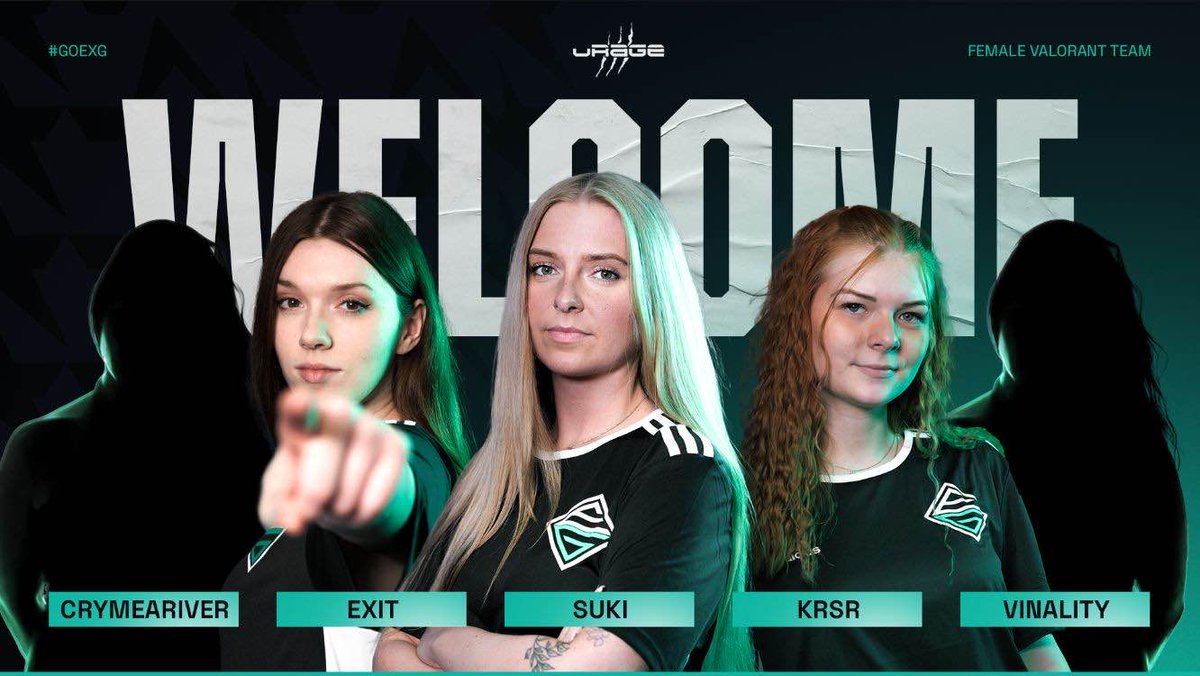 It´s official we are the new Female Team for <a href="/ExceptionalGM/">Exceptional Gaming</a> !!

We are looking foward to work with them <3 #EXG 
@PYPCryMeARiver 
@LuischenLive 
<a href="/LeaKrsr/">Krsr 💫</a> 
@MineMaschine 
<a href="/_Vinality/">Vinality</a>

💚💚💚