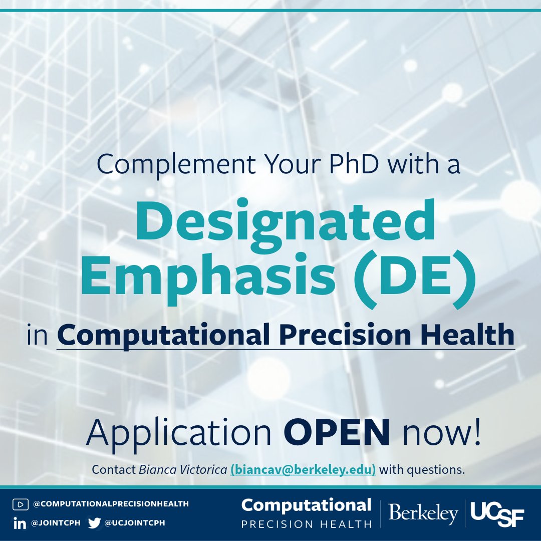 UC Joint Computational Precision Health Program tweet media