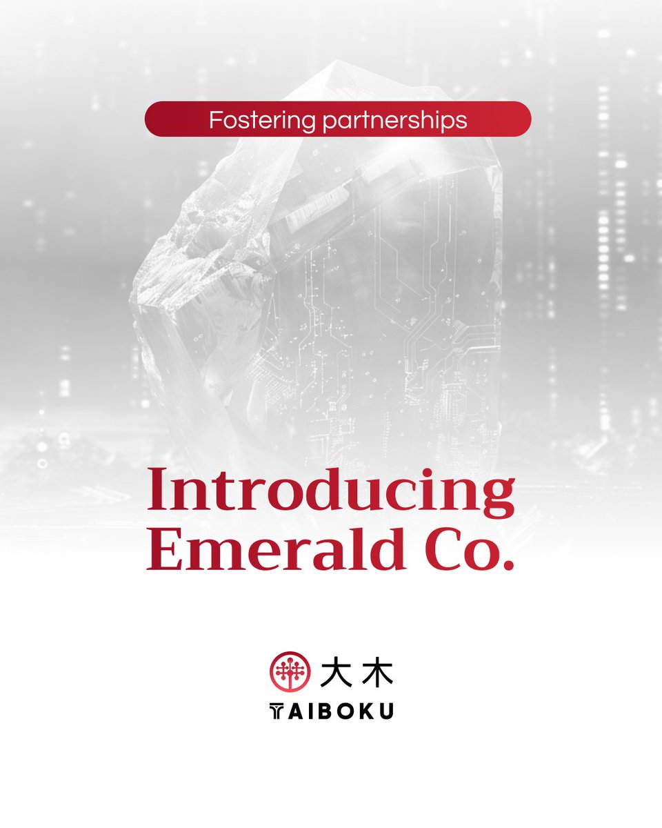 Taiboku_'s tweet photo. Transforming TradFi with RWAs!

@TheEmeraldCo &amp; Taiboku showcase how #RWAs bring transparency, security &amp; liquidity to emeralds.

Staking launched &amp; a user-friendly marketplace in the works!

Get a closer look at > https://t.co/gFp60AJUTJ

#Blockchain #FinTech #Emerald https://t.co/LLmPEGVe1k