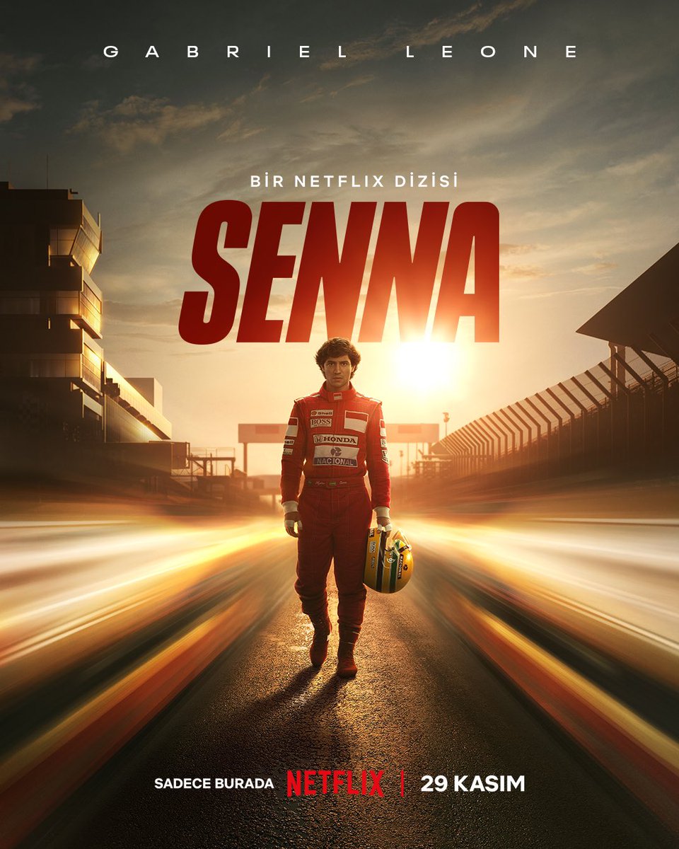 F1Thrace's tweet photo. 📺 Senna dizisi 29 Kasım’da Netflix'te yayınlanacak.

#F1 #netflix #SENNA https://t.co/uI2DgPdd0c