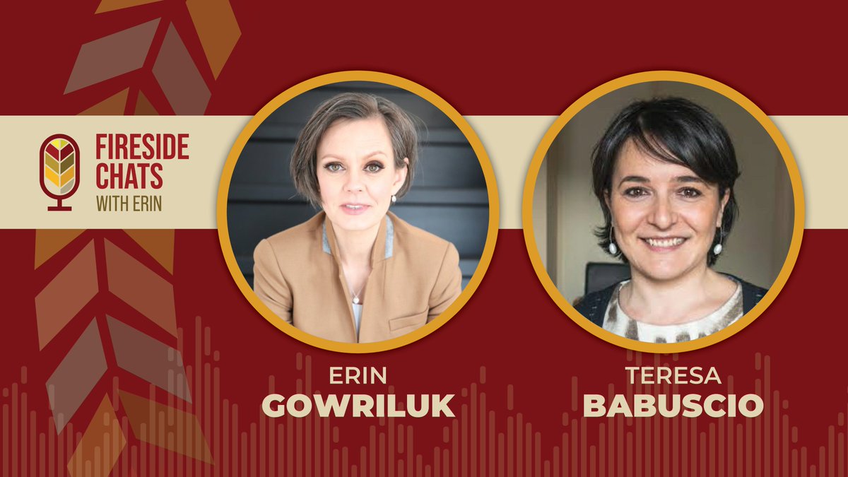 CanadaGrainsCouncil (@cdagraincouncil) on Twitter photo On this episode of Fireside Chats with Erin, <a href="/GowrilukE/">Erin K Gowriluk</a> welcomed Teresa Babuscio, Head of Government and Industry Affairs – EMEA for <a href="/corteva/">Corteva Agriscience</a>. Teresa shared some insights on the outcome of the elections in the EU and where the ruling parties are at when it comes to issues that On this episode of Fireside Chats with Erin, <a href="/GowrilukE/">Erin K Gowriluk</a> welcomed Teresa Babuscio, Head of Government and Industry Affairs – EMEA for <a href="/corteva/">Corteva Agriscience</a>. Teresa shared some insights on the outcome of the elections in the EU and where the ruling parties are at when it comes to issues that