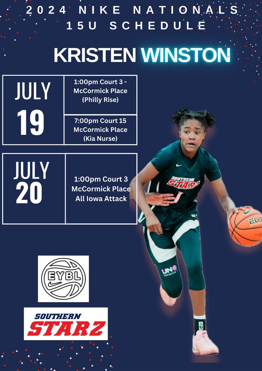 One more stop before it’s a wrap for this season! Nike Nationals is going to be epic!