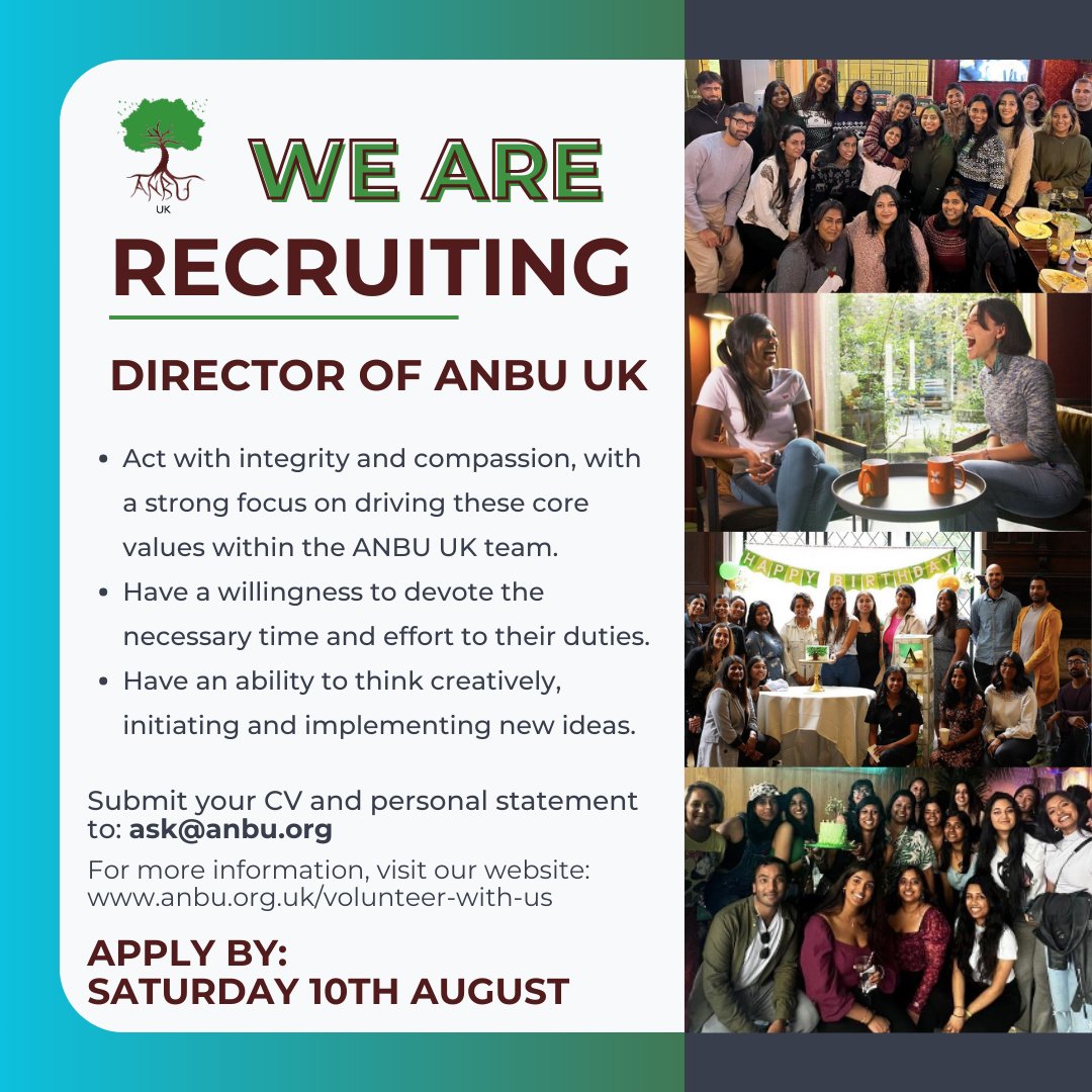 ANBU_UK's tweet photo. ANBU UK is looking for a new Director to provide leadership and overall strategic direction for all our activity, ensuring we meet the needs to the indiviudals we serve.
Visit https://t.co/8Nyl8p9hBR for more information to aid your application! https://t.co/BUzu5wIR8a