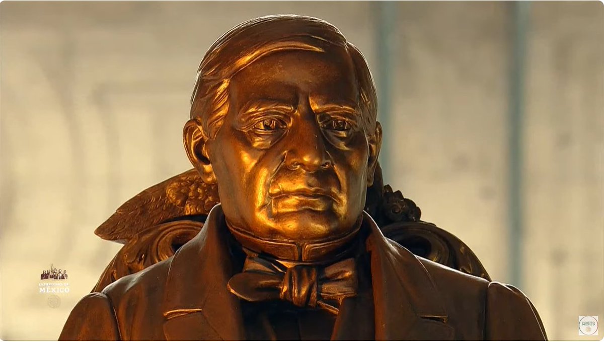 En el Patio Mariano de Palacio Nacional se rememoró el trabajo de #BenitoJuárez, un gran presidente, surgido de entre los más humildes, con raíces indígenas, que luchó arduamente en favor de los mexicanos hasta sus últimas horas de vida. Defensor a ultranza de los #campesinos