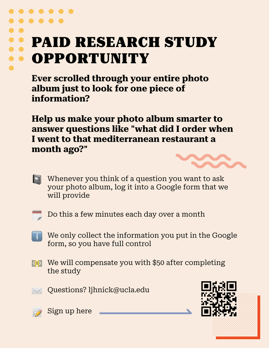 📷🧠Ever scrolled through your entire photo album just to look for one piece of information? 

What if your photo album is smart enough to answer any questions you might have, such as "what did I order when I went to that mediterranean restaurant a month ago?" or "which activity