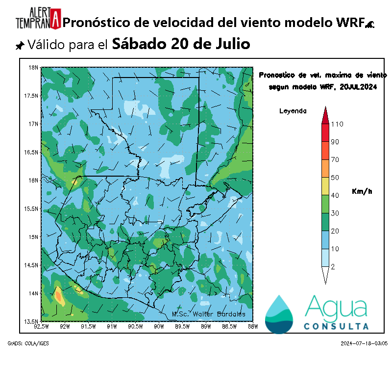 AlertaGt502's tweet photo. 🇬🇹📝Sistema de Baja Presión favorecerá lluvias de fuertes a intensas y vientos con rachas de hasta 70km/h con temperaturas más frescas con máximas de hasta 32ºC
#ClimaGt #TraficoGt #LluviasGt
#OndaTropical22 #OndaTropical 🌀
#OT22 #OT23 #OndaTropical23 https://t.co/uMVhzqLs3P
