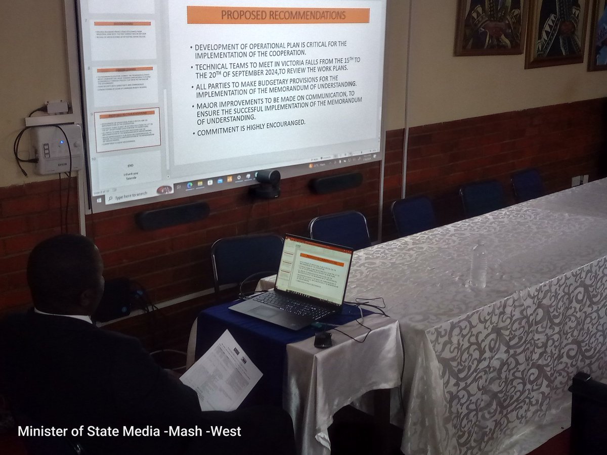 state10823's tweet photo. Had a fruitful virtual bilateral engagement with our Namibian counterparts from Kavango Eastern Region, with a commitment to renew an MOU for our province's twinning arrangements. https://t.co/1qdxFdKgZP
