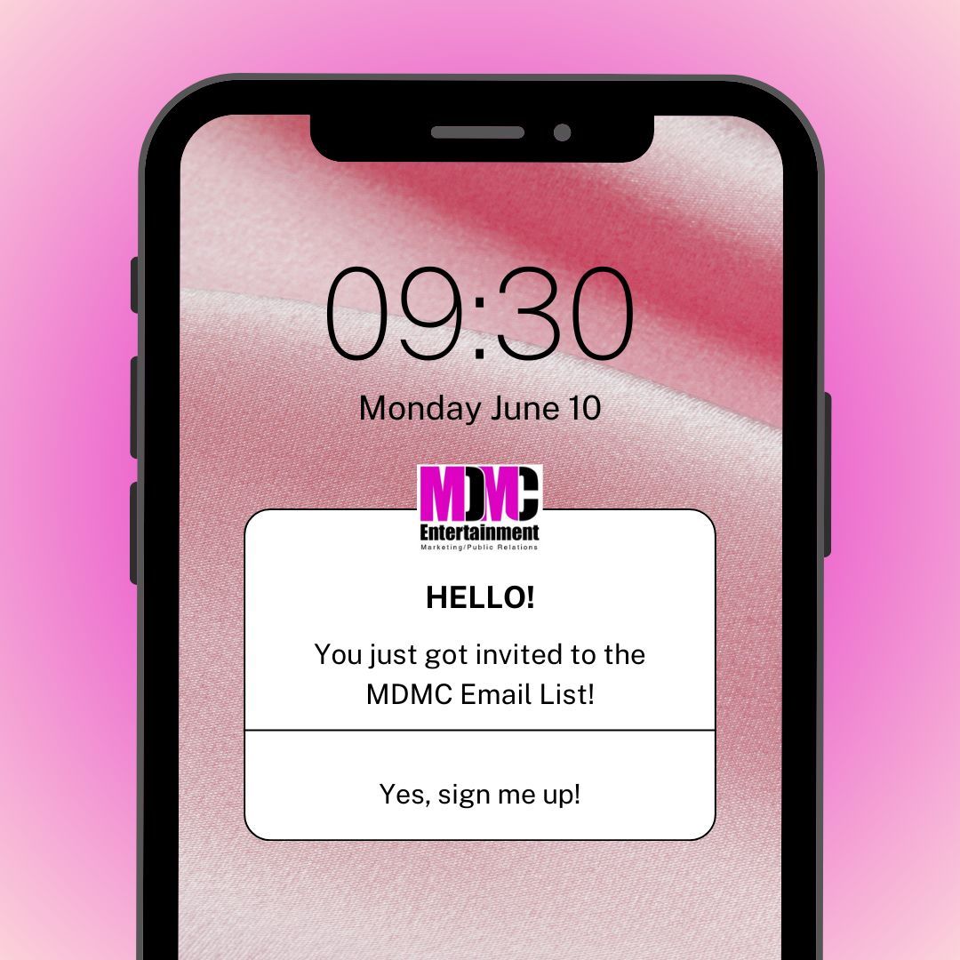 MDMCEntertain's tweet photo. Join the club! All you have to do is send us a DM and you can be added to our newsletter for exclusive content straight to your inbox. What are you waiting for?

#MDMCEntertainment #Marketing #Newsletter #EmailList #EmailMarketing https://t.co/OegvqpGMYU