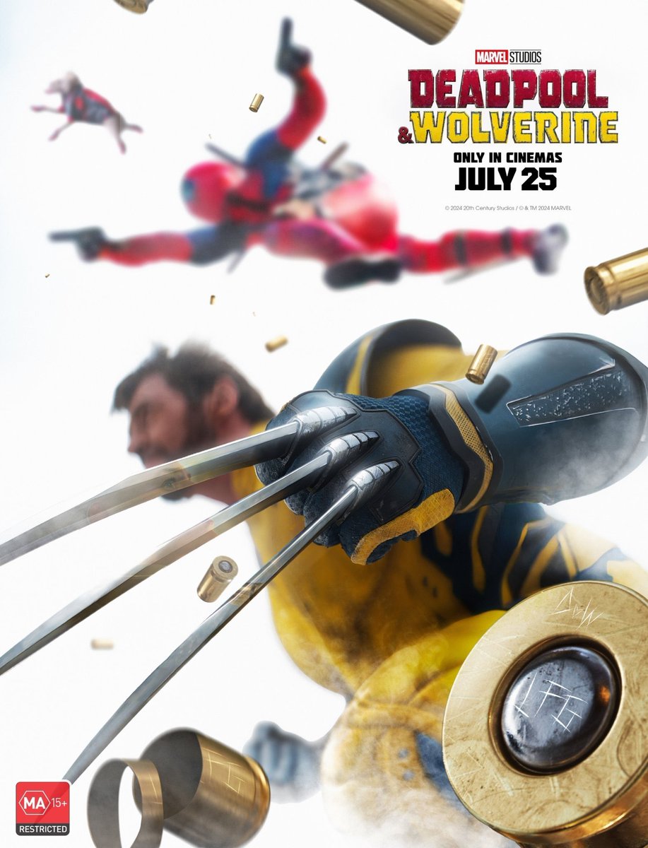 MultiversoT's tweet photo. ¡Póster de DEADPOOL AND WOLVERINE!

Ya estamos a nada, solo una semana para poder ver la única película de #marvelstudios de este 2024, disfrutemos de #deadpoolandwolverine ❤️

#marvel #deadpool #Wolverine https://t.co/43V2MSkFZ9