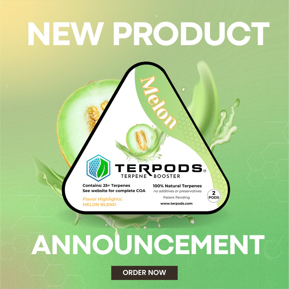 terpods_'s tweet photo. New Product Announcement🔊🔊
Introducing the Terpods FlavorZ Line!
Enjoy flavored Vapes? This is the product line for you!
Click the link in the bio to learn more and check out the first two blends:
Grapeness and Melon! 🍇🍈
#flavorZ #melon #grape #hemp #CBD #terpenes #BDT https://t.co/425RAgek73