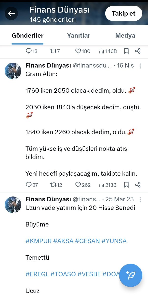 skyjacker84's tweet photo. @finanssdunyasi @iknateknikleri Atma ziyaaa. 1 yıllık gönderini silmişin. Hala bunu dedim şunu dedim oldu. Takip etmeyin, etkileşim vermeyin şuna. https://t.co/ETipT0aWUs