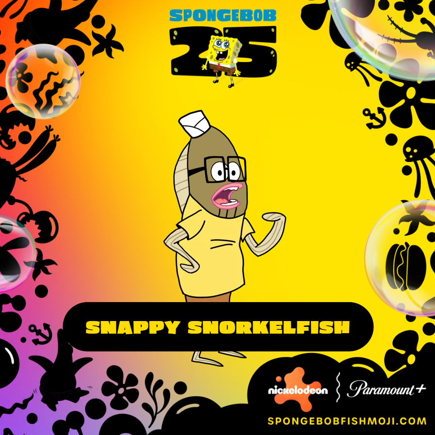 SuperKameronMii (@superkameronmii) on Twitter photo So <a href="/Nickelodeon/">Nickelodeon</a> Decided as one of the fun way to celebrate SpongeBob SquarePants 25th anniversary. Is to let you be able to create a custom fishmoji type character. So allow me to introduce you to the character I created Snappy Snorkelfish! So <a href="/Nickelodeon/">Nickelodeon</a> Decided as one of the fun way to celebrate SpongeBob SquarePants 25th anniversary. Is to let you be able to create a custom fishmoji type character. So allow me to introduce you to the character I created Snappy Snorkelfish!