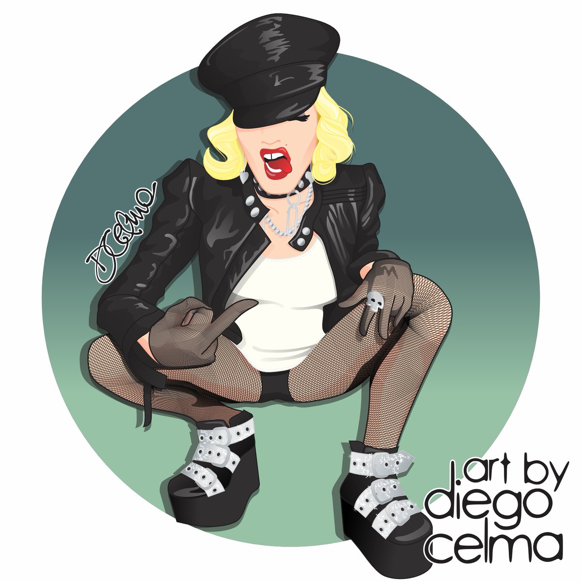 diegocelma's tweet photo. "I'm breaking all the rules I didn't make"
@Madonna 👑
#artbyDiegoCelma #Madonna #HumanNature #ExpressYourself #QueenOfPop #MadameX #Dita #icon #illustration #drawing #art #artwork #fanart #drawing #vectordrawing #vector #digitaldrawing #digitalillustration https://t.co/E4XKwcSRt4