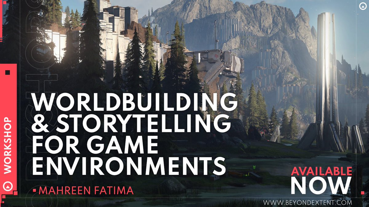 BeyondExtent's tweet photo. Our Worldbuilding workshop with Kuroudee, Senior Environment Artist at Blizzard Entertainment is now available for everyone! 🌟

https://t.co/VjEveu4tJ5
Support us and other talented artists by sharing, liking and subscribing to the channel! https://t.co/xSjAwnLyCJ