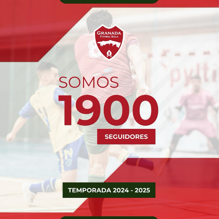 𝗦𝗼𝗺𝗼𝘀 𝟭𝟵𝟭𝟰 𝘀𝗲𝗴𝘂𝗶𝗱𝗼𝗿𝗲𝘀

¡Queremos mas!

Síguenos para estar en la última hora de Granada Futbol Sala.

🎙️ Entrevistas
📷 Reportajes
🗺️ Nuestro recorrido
 ⚽️Competiciones

Vive el mejor Futbol Sala de Granada, junto a nosotros.