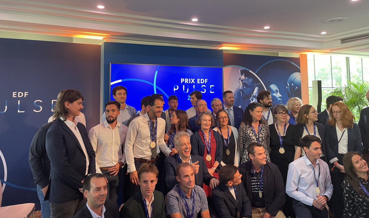 Hubert Blanquefort (@blanqueforth) on Twitter photo Ce soir la remise des prix #EDFPulse ! 10 ans déjà depuis la première édition🎂. Des centaines de projets et de #startup soutenus par <a href="/EDFofficiel/">EDF</a>. Une édition toute particulière puisqu’elle se tenait au Pavillon EDF #Paris2024. #decarbonation cc <a href="/julienvilleret/">Julien Villeret</a> <a href="/EDF_Innovation/">𝗘𝗗𝗙 Innovation</a> Ce soir la remise des prix #EDFPulse ! 10 ans déjà depuis la première édition🎂. Des centaines de projets et de #startup soutenus par <a href="/EDFofficiel/">EDF</a>. Une édition toute particulière puisqu’elle se tenait au Pavillon EDF #Paris2024. #decarbonation cc <a href="/julienvilleret/">Julien Villeret</a> <a href="/EDF_Innovation/">𝗘𝗗𝗙 Innovation</a>