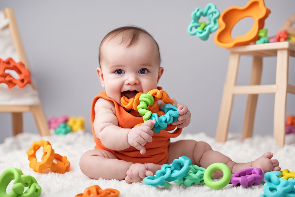 MahekEssence's tweet image. AI generated unpleasant images of baby.

Prompt- A baby is playing with jumble jungle baby teething toy.

•Humans work better and more sensible than AI. 
#AImodel #HumansvsAI