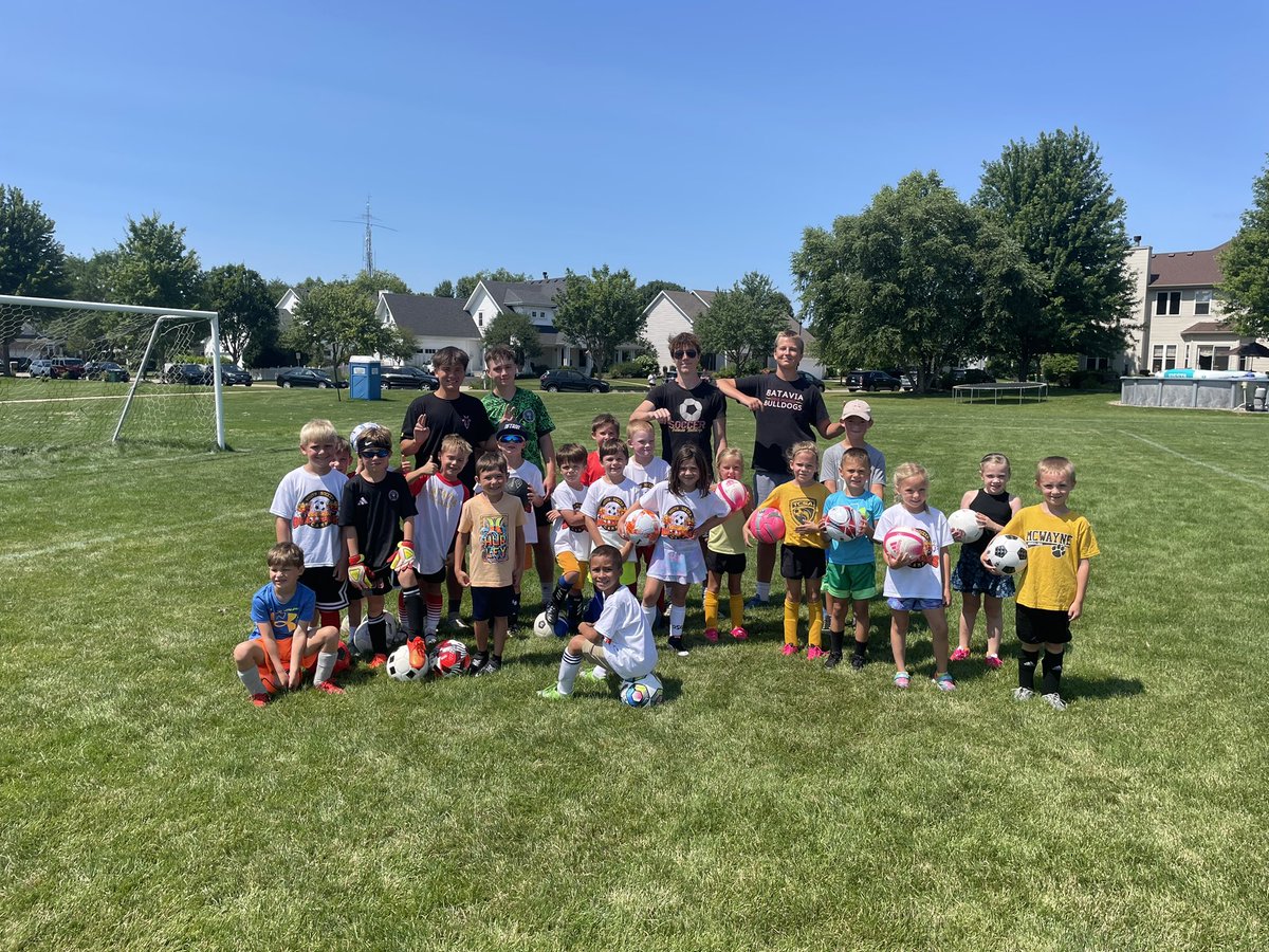 agpiron10's tweet image. Last day of the Batavia Youth Soccer camp was a blast! Thanks to everyone who came out! @ActivityBatavia
