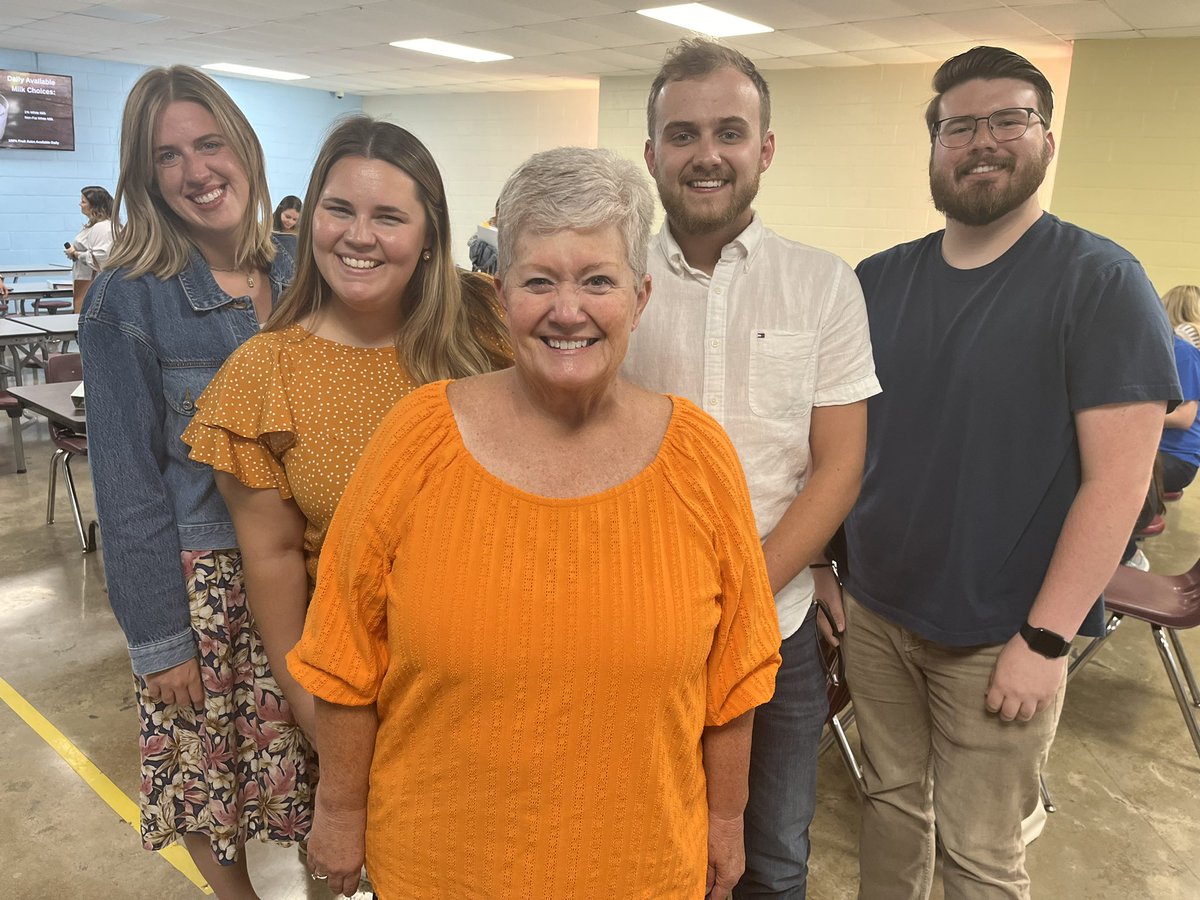 Can’t wait to see these new <a href="/DCHS/">®️</a> teachers set the woods on fire teaching in their respective content areas!! Our students will have quality instruction ( looking forward to Nikki Akins joining this adventure!