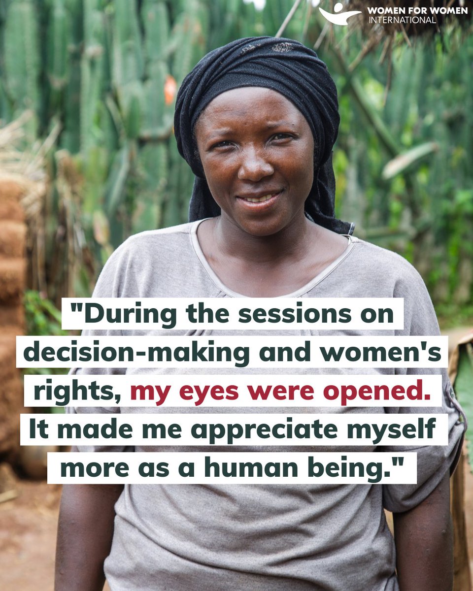 Women for Women Intl tweet media