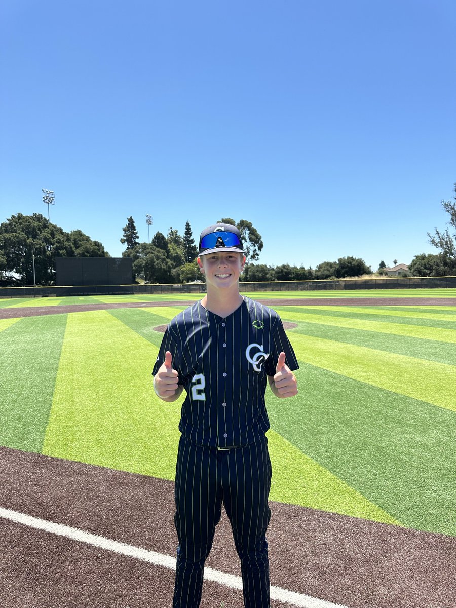 .<a href="/AZFallClassic/">AZ Fall Classic</a> Qualifier F: <a href="/CalClubBaseball/">Calif. Club Baseball</a> Prime 17U 5, Tri Valley Tigers 2025 1
PoG: <a href="/lucascarlisle22/">Lucas Carlisle</a> 3-3, 2B, 3B, 3R