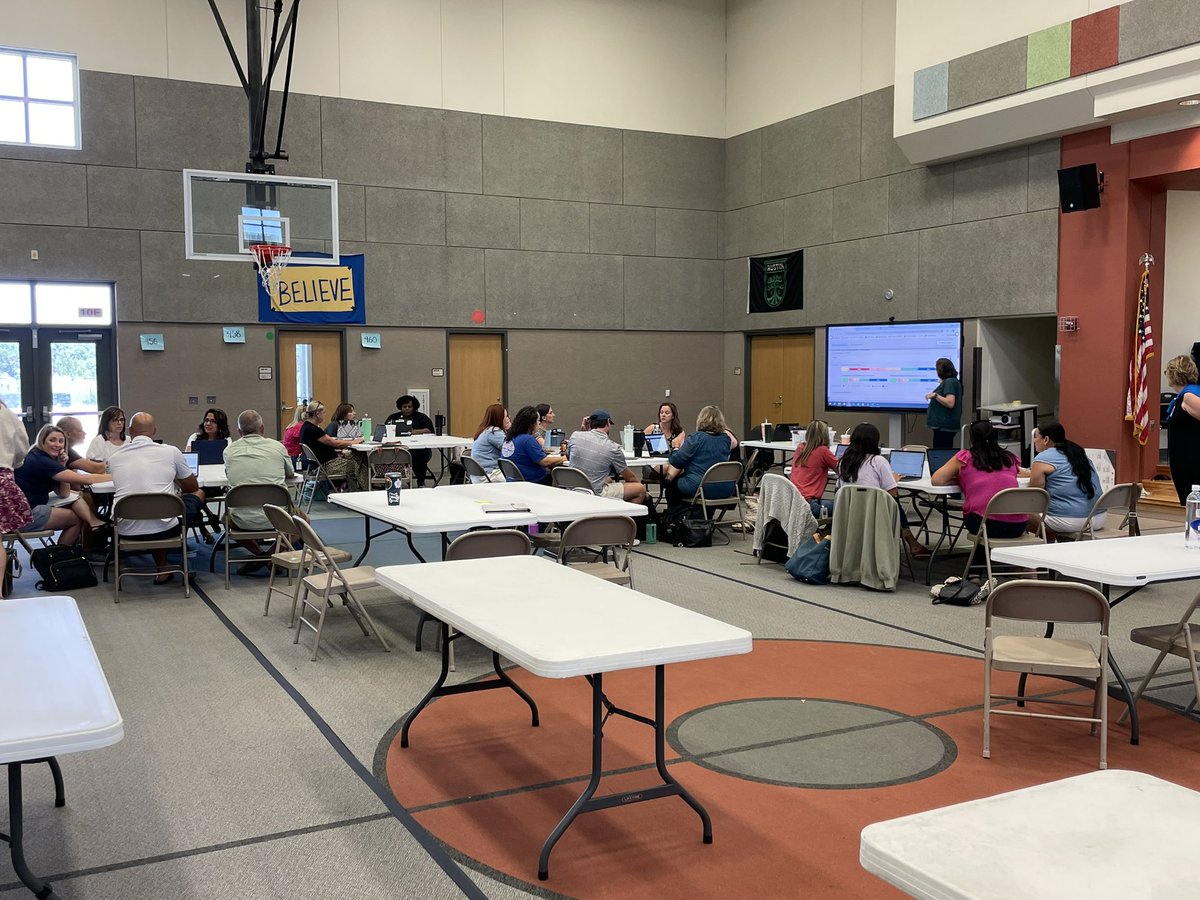 Thankful for the #1LISD elementary leaders that have been digging into <a href="/NWEA/">NWEA</a> MAP data today! #academicgrowth