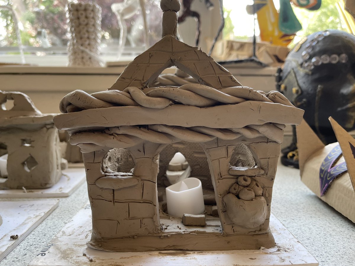 EW02. Final updates. Our students are incredible! It is always a privilege seeing them design and sculpt. The Art department has been buzzing with joy all week and we are very proud. Here are some final snaps &amp; videos to end the week. #BeckfootArt #EW24