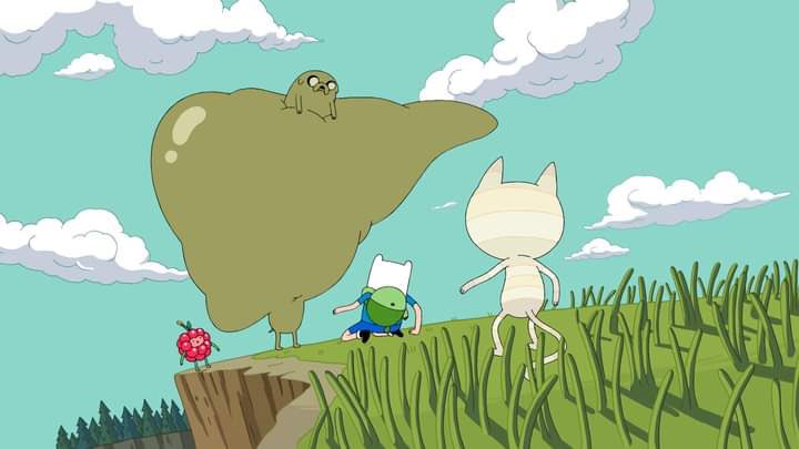 alcrsk's tweet image. e quando o jake foi envenenado com um veneno capaz de matar 50 CACHORROS.  

 ai ele foi la e aumentou o tamanho do figado dele 51 vezes  

um dos momentos mais INTELIGENTES de TODA a historia dos desenhos.