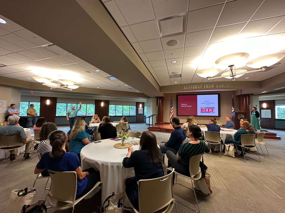We are sad to be wrapping up #OnTheFarmSTEM ! It was a great week learning about beef production &amp; its relevance to science! Thanks to <a href="/Kybeef/">KY Beef Council</a> &amp; <a href="/KYFB/">Kentucky Farm Bureau Federation</a> for your participation this week, and a big thank you to <a href="/BeefCheckoff/">Beef Checkoff</a> for making this program possible! #BeefFarmersAndRanchers