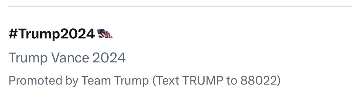 NewbyRichard3's tweet photo. I’ve hidden this ad + muted the hashtag 3 different times today. Still popping up. Be aware Elon is very much using this site to manipulate what you see and it will become more apparent as Nov approaches and election info comes out.  I 100% believe this is the reason he bought it https://t.co/mZJ057LVAR