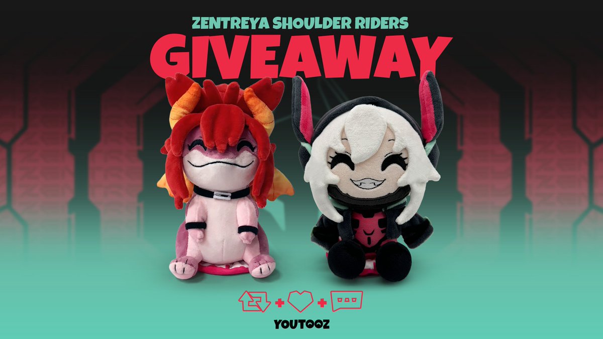 ⚠️ ITS GIVEAWAY TIME ⚠️
WANT A CHANCE TO GET AN ADORABLE PLUSHIE? 
WELL NOWS YOUR CHANCE!
All you gotta do is register at : zentreya.youtooz.com
, and retweet, like and tag a friend  ( or even an enemy )!
3 people will be picked on launch! SO GOOD LUCK! 
🔥AND ROCK ON! 🔥