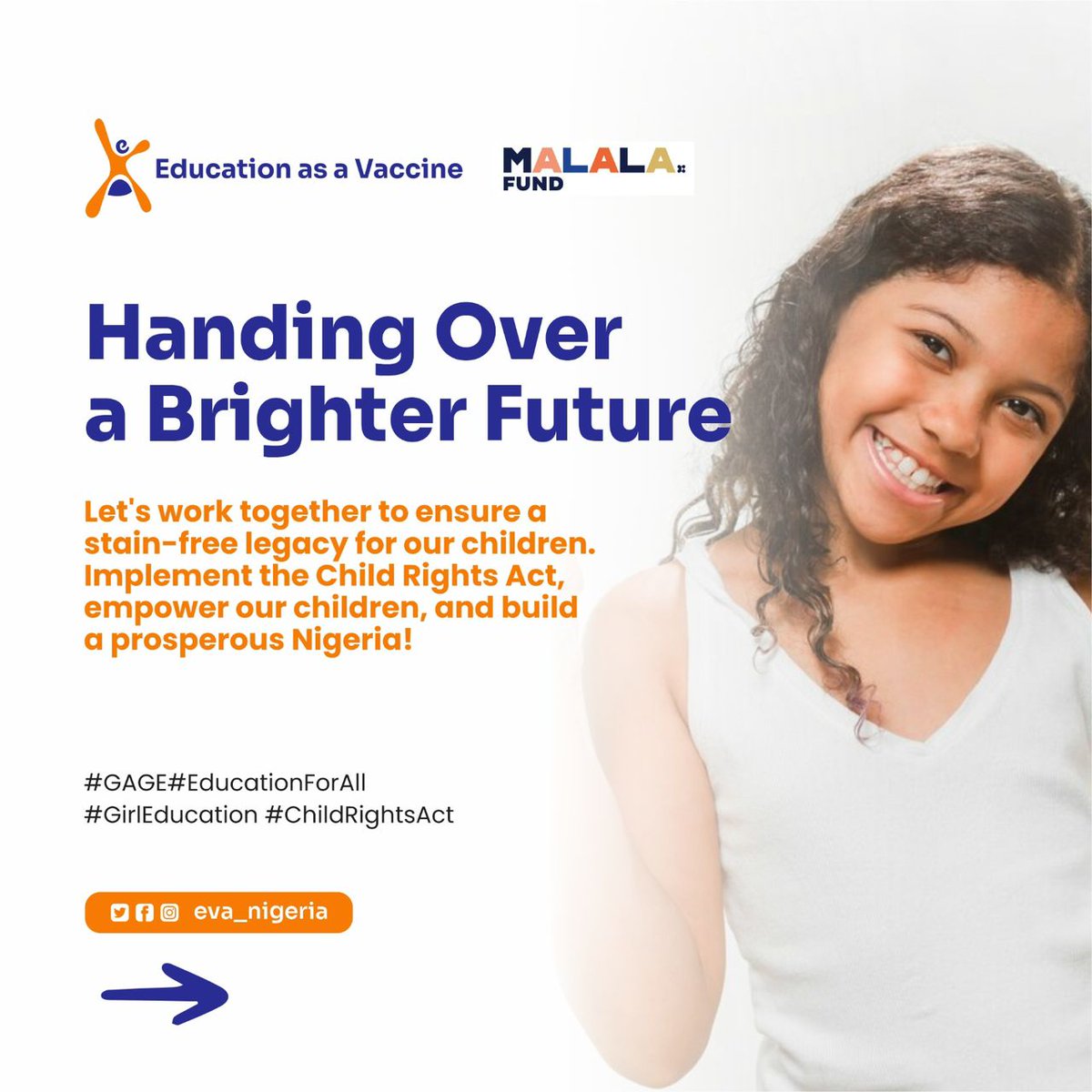 SherifahTanimu's tweet photo. Do you know about the Child Rights Act?

The Child Rights Act (CRA) is a legal framework designed to protect the rights and welfare of children.
Key aspects typically covered in such acts include protection from abuse, exploitation, and neglect, access to education and healthcare https://t.co/GB4NIAhjjI