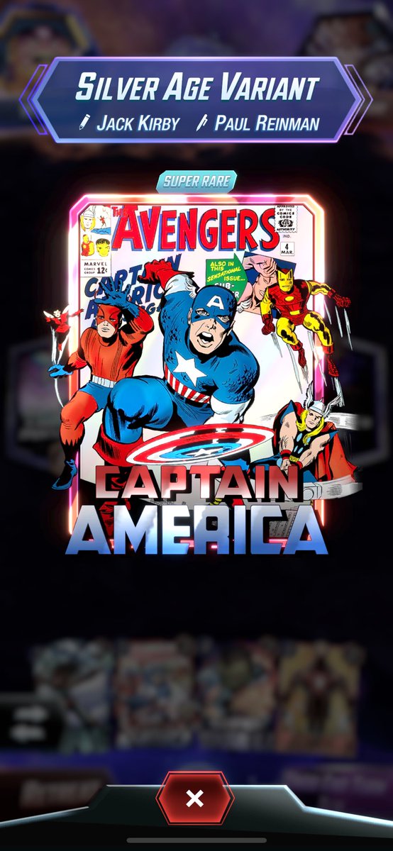 Meant to post this yesterday, but this is the variant in <a href="/MARVELSNAP/">MARVEL SNAP</a>