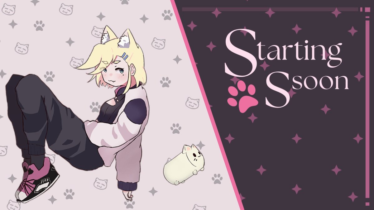TAigo_of's tweet photo. New Stream Starting Screen💛
#twitch #digitalart https://t.co/2aq1q4gm4Y