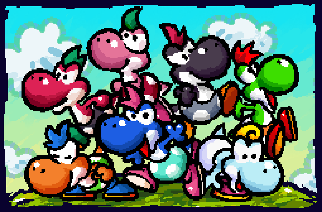 MuzCrocosaur's tweet photo. yoshi kids story https://t.co/r5LhcCAKa3