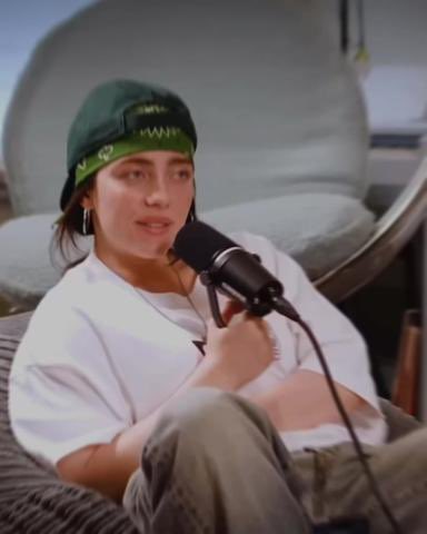B3lement's tweet photo. Is it just me or is billie eilish slowly turning to Eminem? https://t.co/tXRwnrjn1O