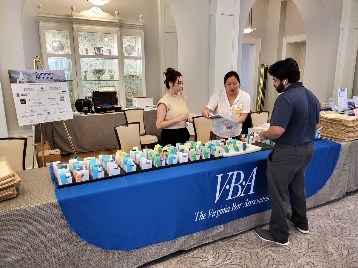 Virginia Bar Association tweet media