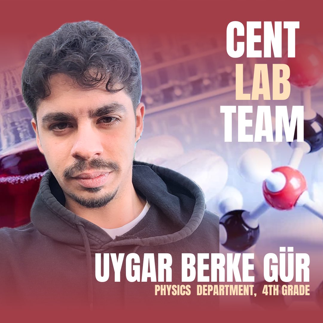 Uygar is a 4th year  physics student working at the Cent Lab. He is studying and learning about DFT, and he is currently dealing with molecular calculations.
