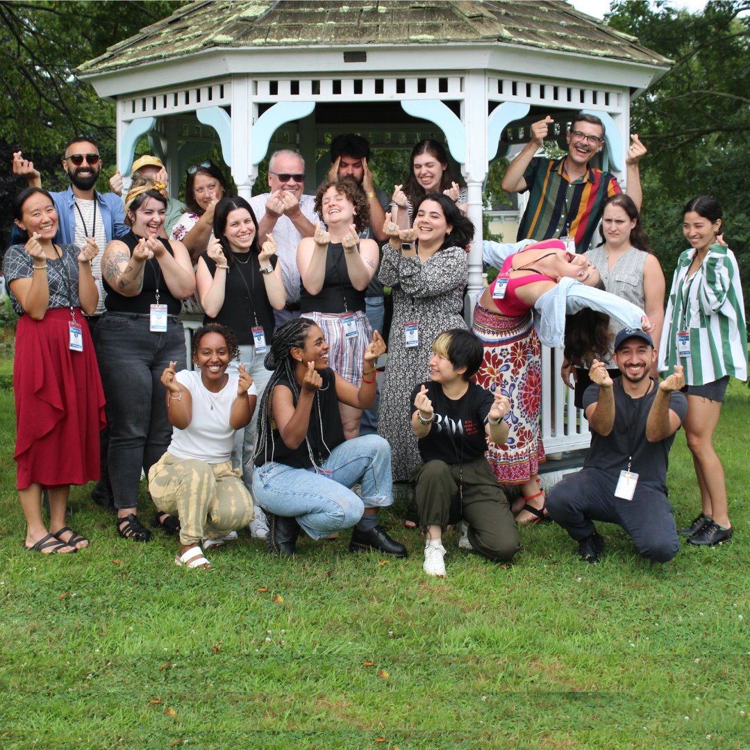 What a wonderful two weeks with the National Critics Institute! 
Thank you to NCI for another great season! 
#NCI #critics #eugeneoneill #summerseason #gazebo #groupphoto