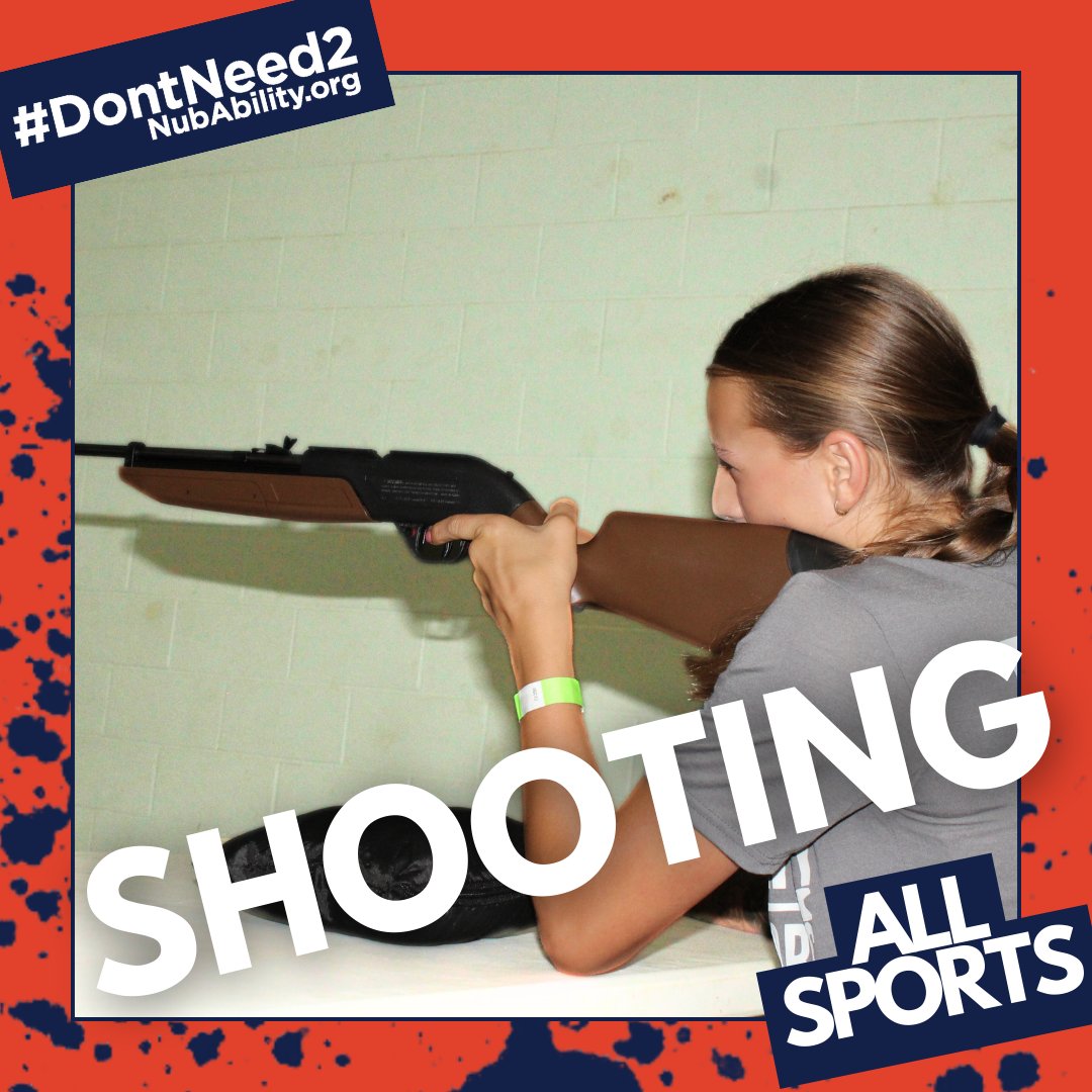 NubAbility's tweet photo. Firing off #NubCamp2024 with our Shooting team! Working closely with our skilled coaches, these campers are building the skills and their confidence needed to succeed on their home ranges. ๐ซ
#adaptive #Dontneed2 #GoldbloodedChampion #sports #Athletics #limbdifferent https://t.co/bsS5sKxaeQ