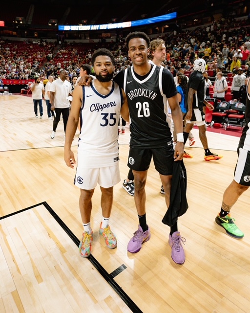 For those that enjoy college basketball at the small college levels, this photo is so cool..... Trevor Hudgins with the first-ever Trevor Hudgins Award Winner, KJ Jones.....and the NBA Summer League.  <a href="/NCAADII/">NCAA Division II</a> <a href="/NWBearcatMBB/">Bearcat Basketball</a> <a href="/EULionsMBB/">Emmanuel University Lions Basketball</a>