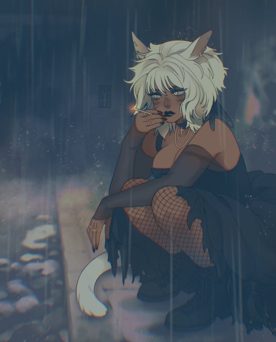 YIIande's tweet photo. Y'shtola / talk about the weather
goth girlfriend energy haha 🖤
#FFXIV #miqote https://t.co/iyHDJf0oCo