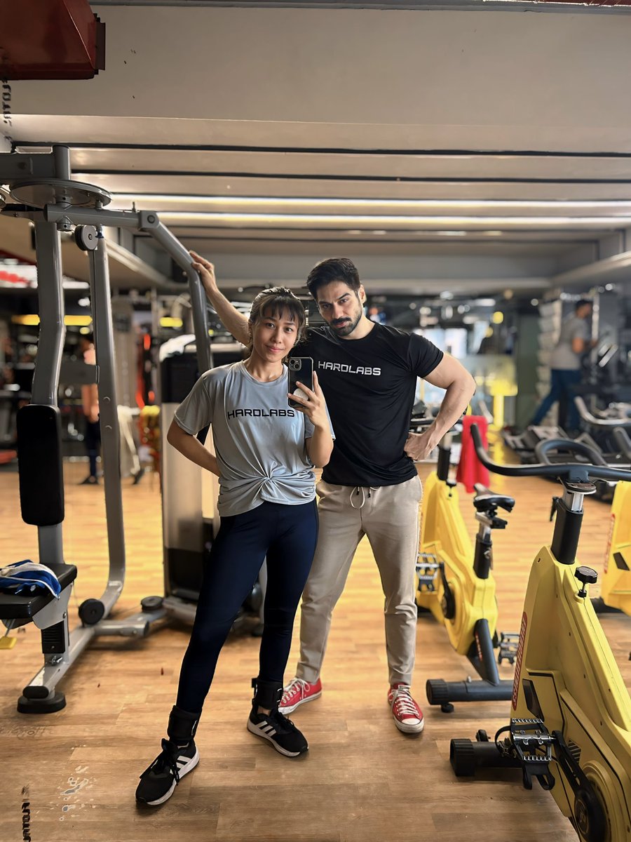 lavanyabhardwa1's tweet image. Grow Together… #fitcouple #coupleslife