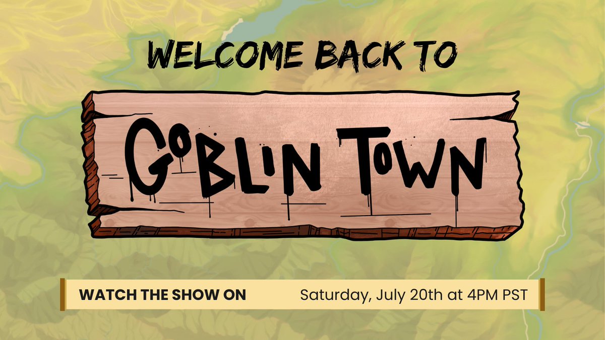 Whoa, 160 days since the last Goblin Town...?

Let's fix that!