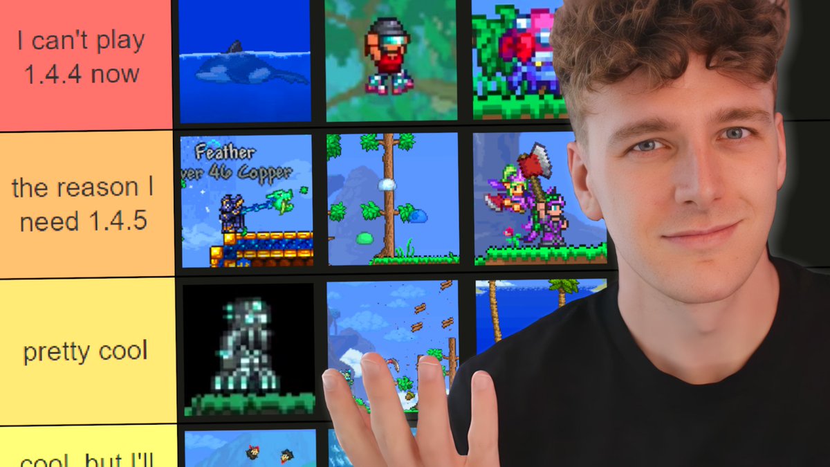 chippygamingyt's tweet image. In today&apos;s video I&apos;m ranking EVERY Terraria 1.4.5 spoiler