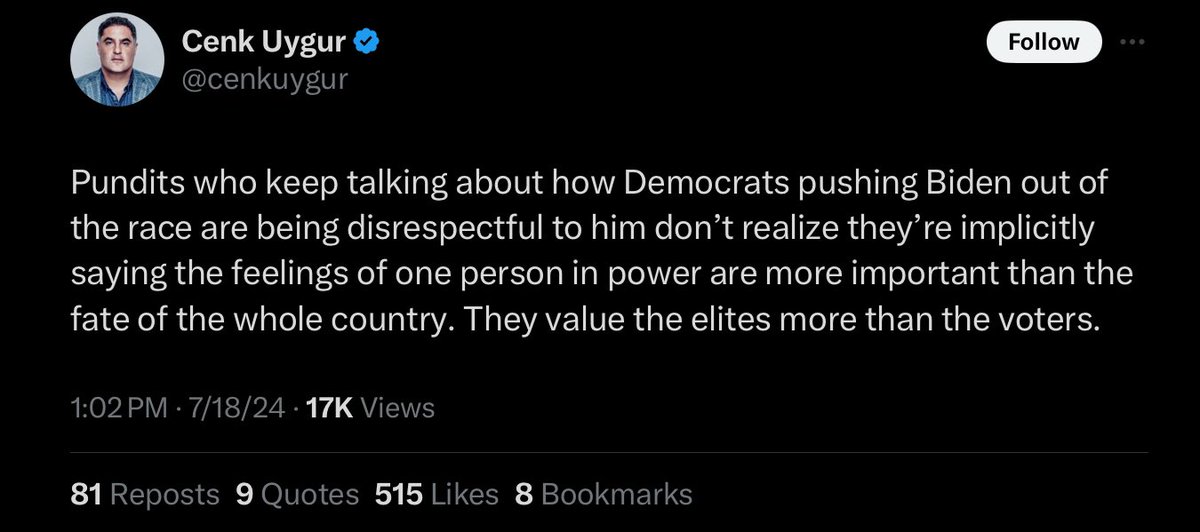 AlexLuv96's tweet photo. Make no mistake that you are why we have Trump. You anarchist, have to have our way Bernie supporters refused to vote for Hillary. With your insular language and everyone sucks talking points you are the elites. And you’re trying to get Trump elected again. But we’re on to it! https://t.co/07ZOR7orrg